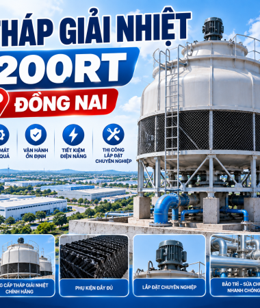 THÁP GIẢI NHIỆT 200RT TẠI ĐỒNG NAI CHÍNH HÃNG