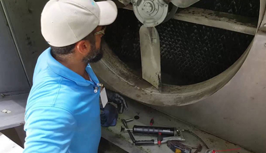Sửa chữa tháp giải nhiệt Cooling Tower
