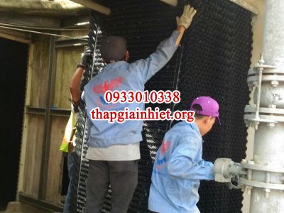 Thi công lắp đặt tháp giải nhiệt chất lượng